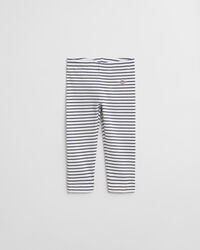 calça legging listrada baby shield - branca