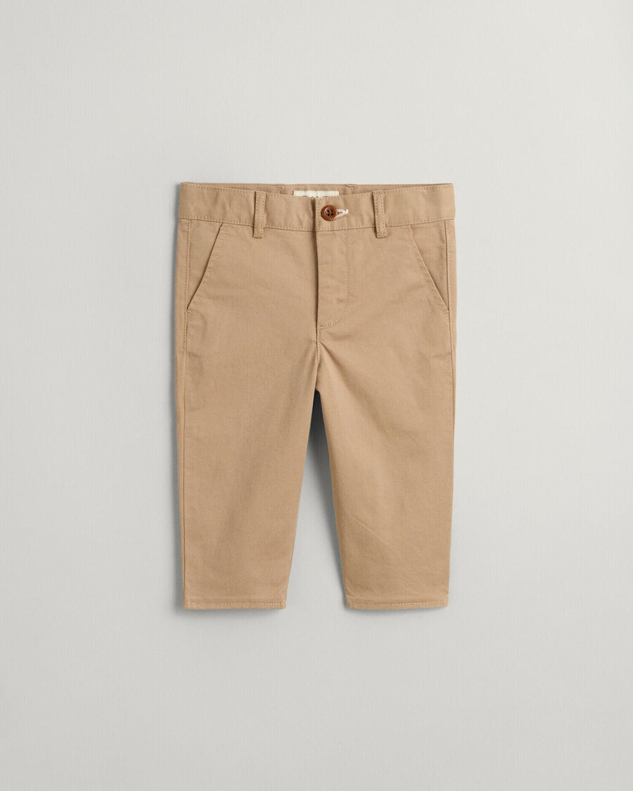 calças chino baby - cáqui escuro