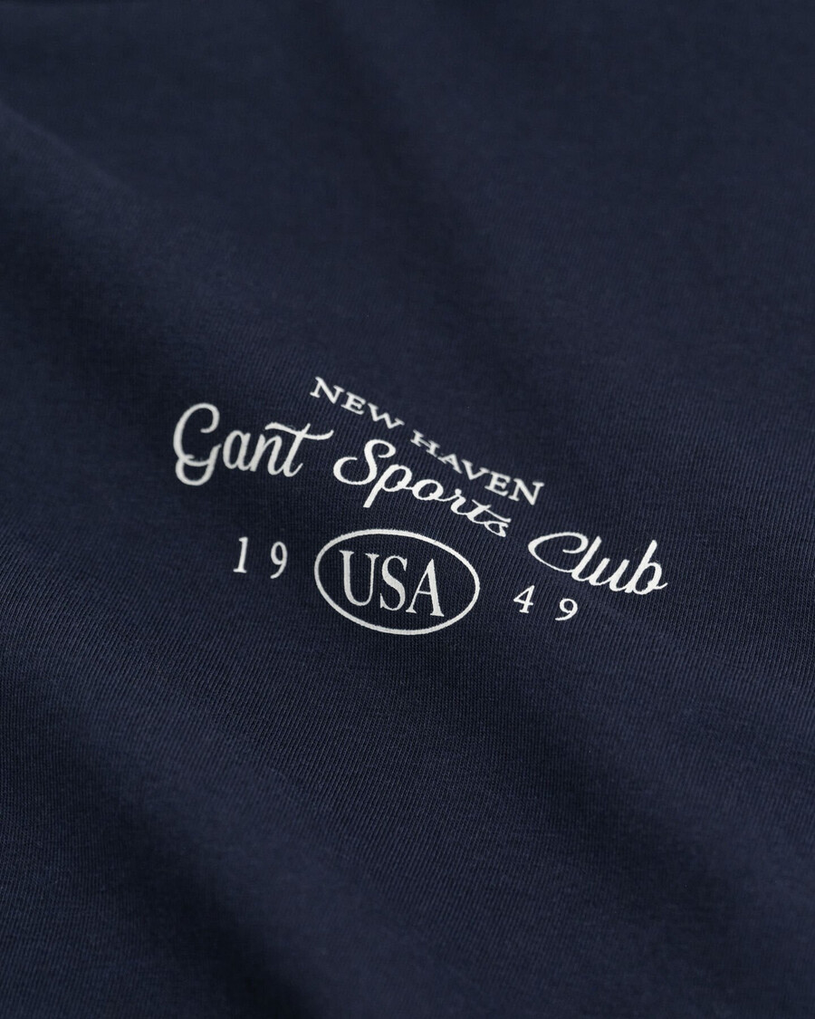 camiseta com estampa do teen girls sports club - azul noite