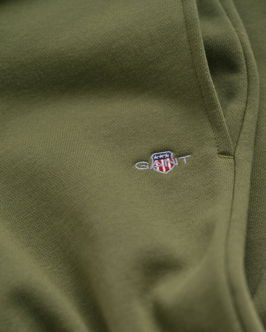 calça de moletom shield para adolescentes - verde oliva