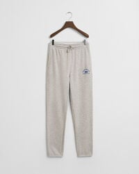 calça de moletom estampada para adolescentes - cinza mesclado claro