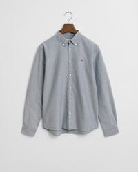 camisa oxford teens shield - azul marinho
