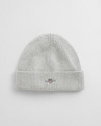 gorro de algodão teens shield - cinza mesclado claro