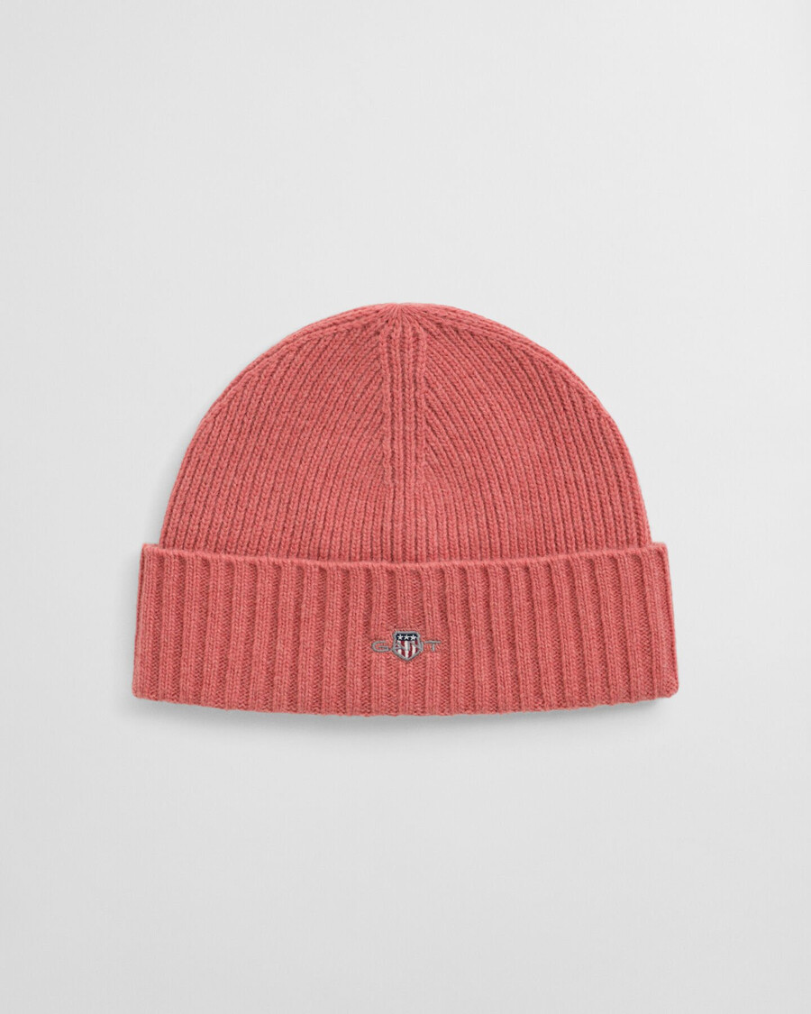 gorro de lã teens shield - tijolo desbotado