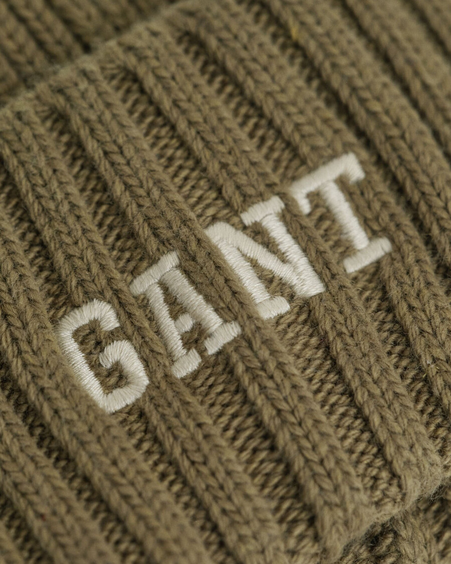 gorro de algodão com estampa para adolescentes - verde oliva
