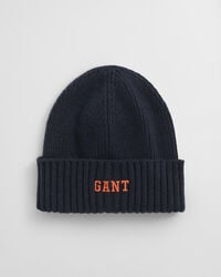 gorro de algodão com estampa para adolescentes - azul noite