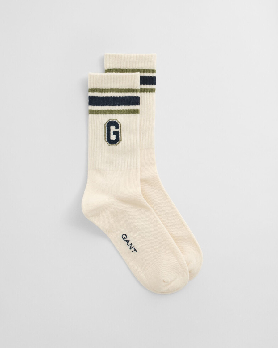 meias estampadas para adolescentes - branco marfim