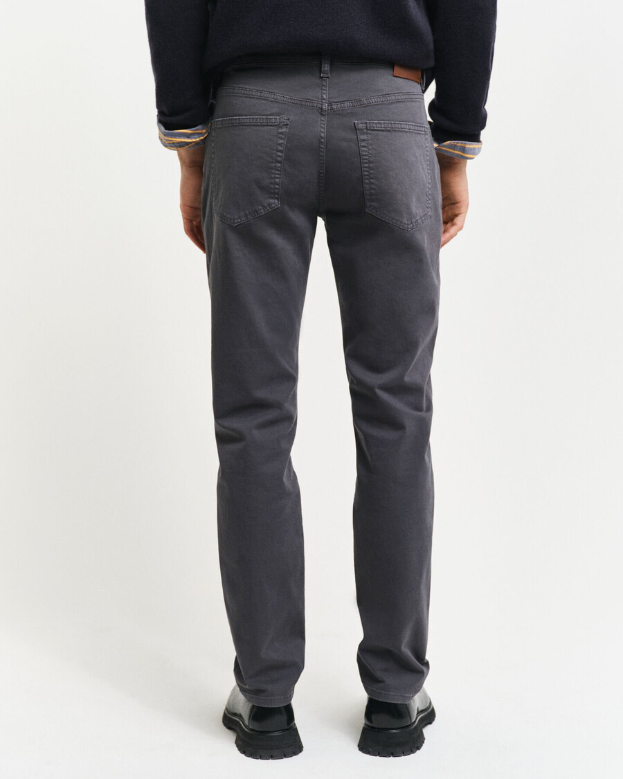 calça jeans desert slim fit - antracite