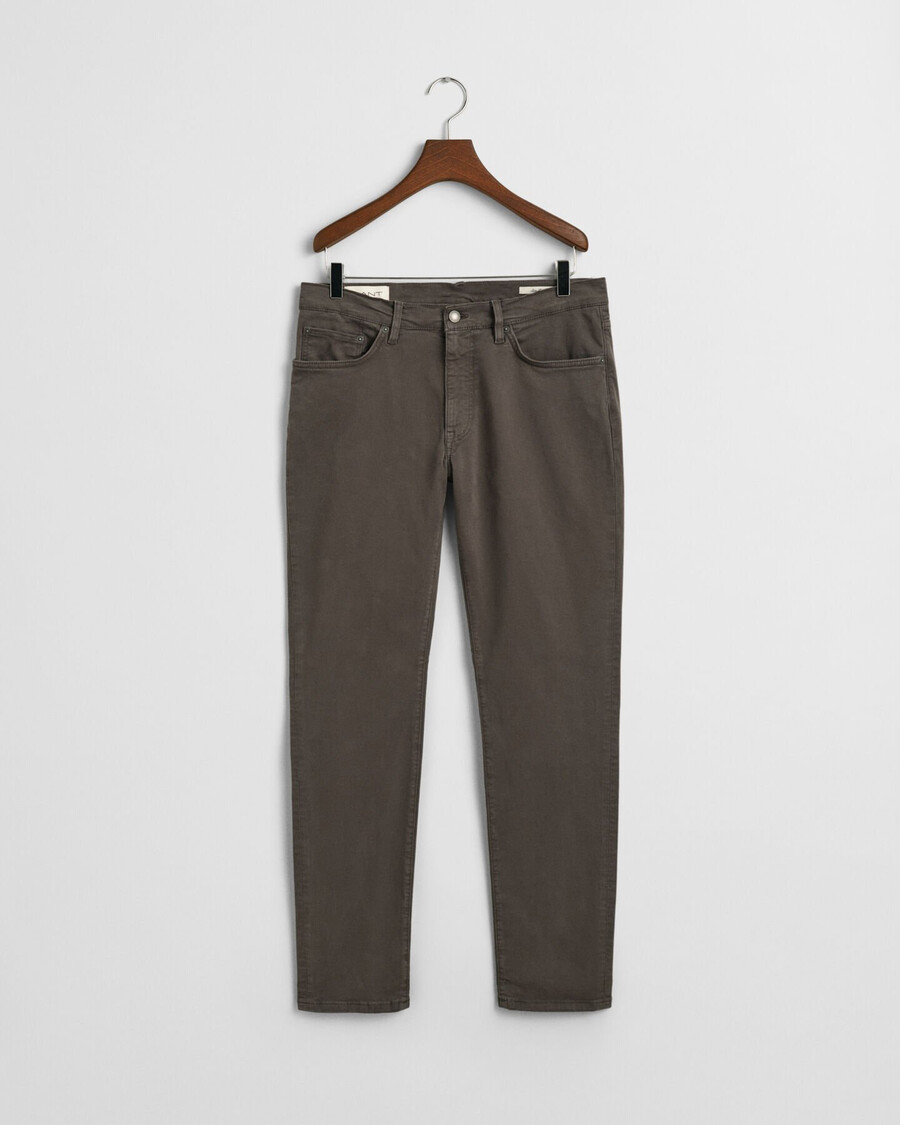 calça jeans desert slim fit - antracite