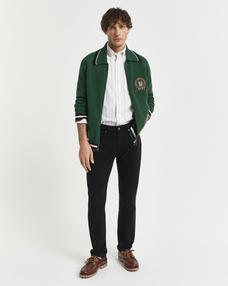 calça jeans desert slim fit - preta