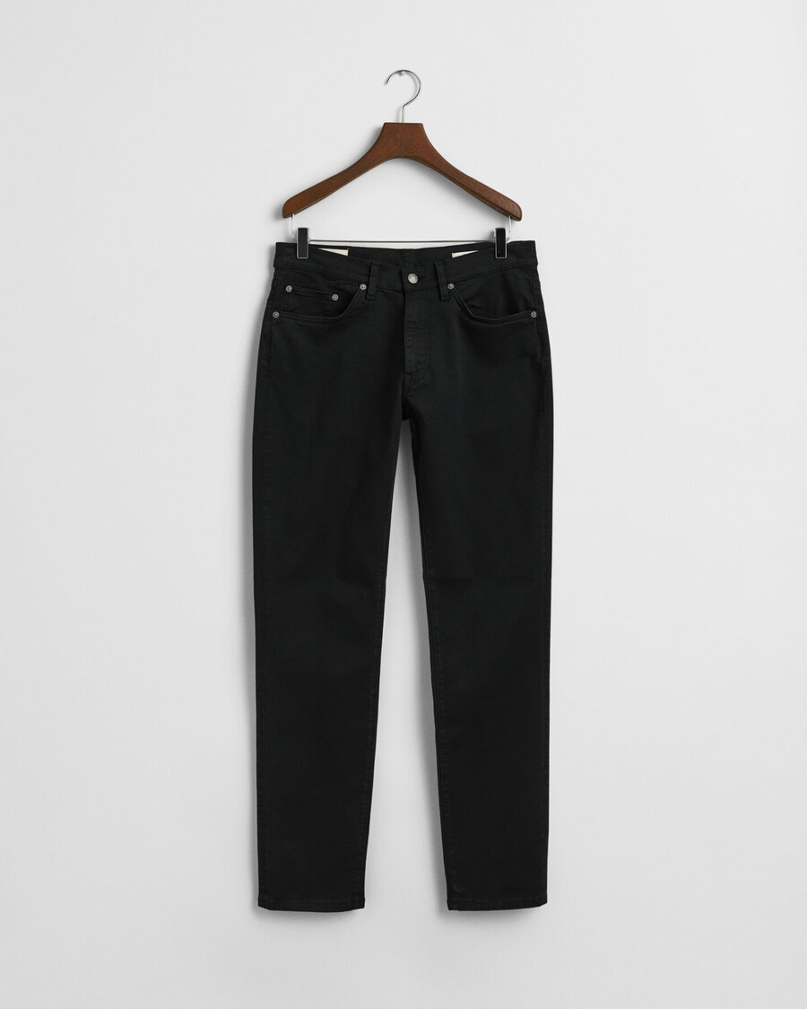 calça jeans desert slim fit - preta