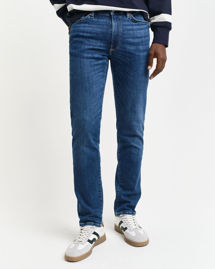 calça jeans active recover extra slim fit - azul médio