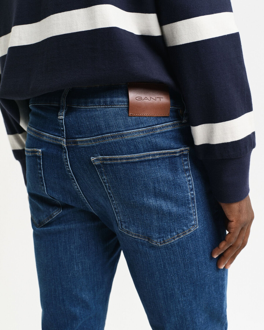 calça jeans active recover extra slim fit - azul médio