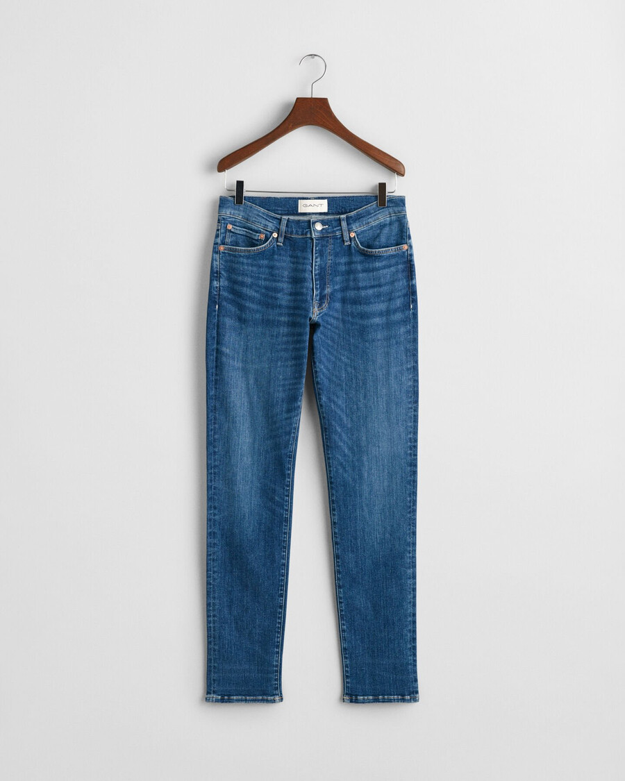 calça jeans active recover extra slim fit - azul médio