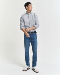 calça jeans active recover extra slim fit - azul médio desbotada