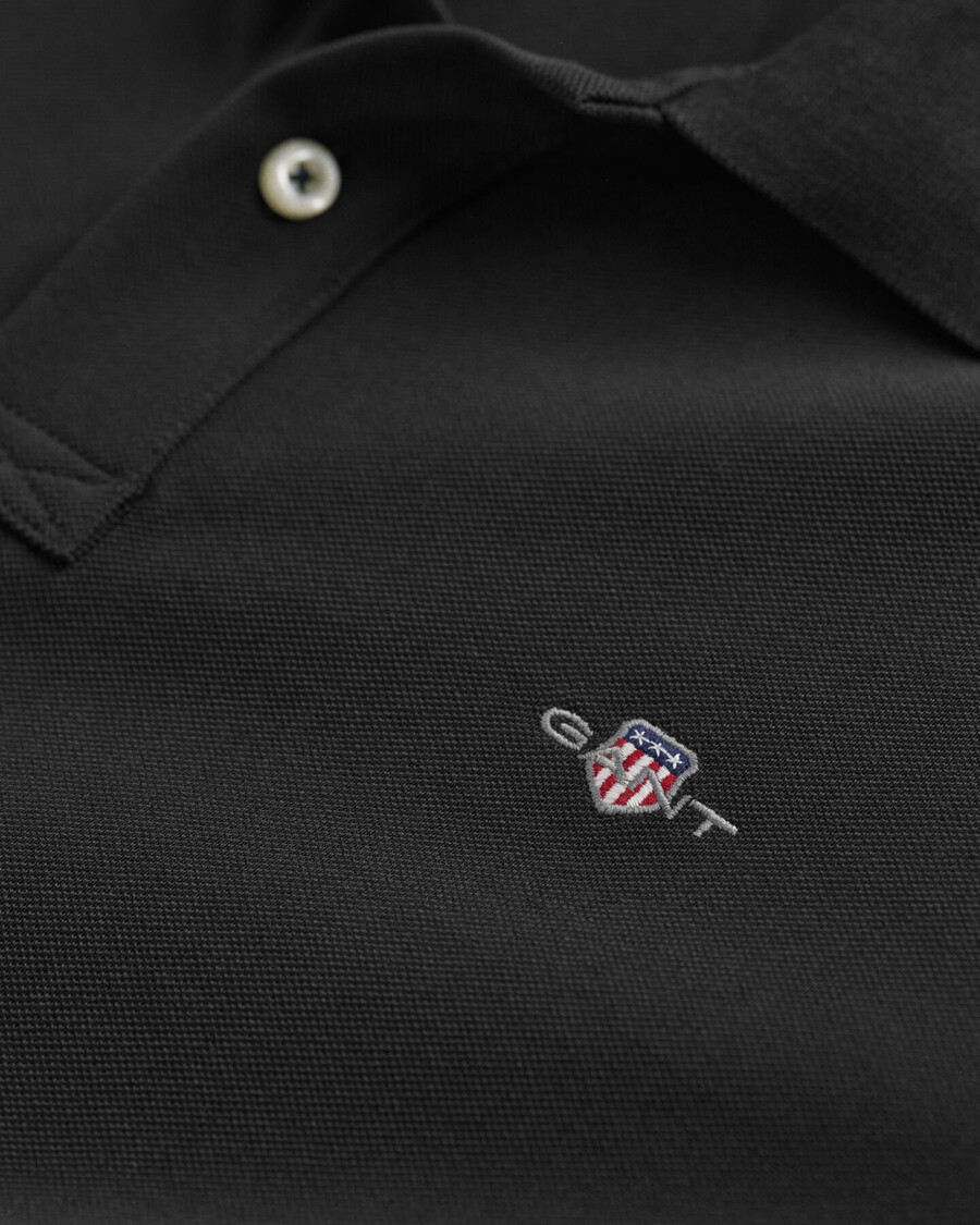 shield piqué rugger - preto