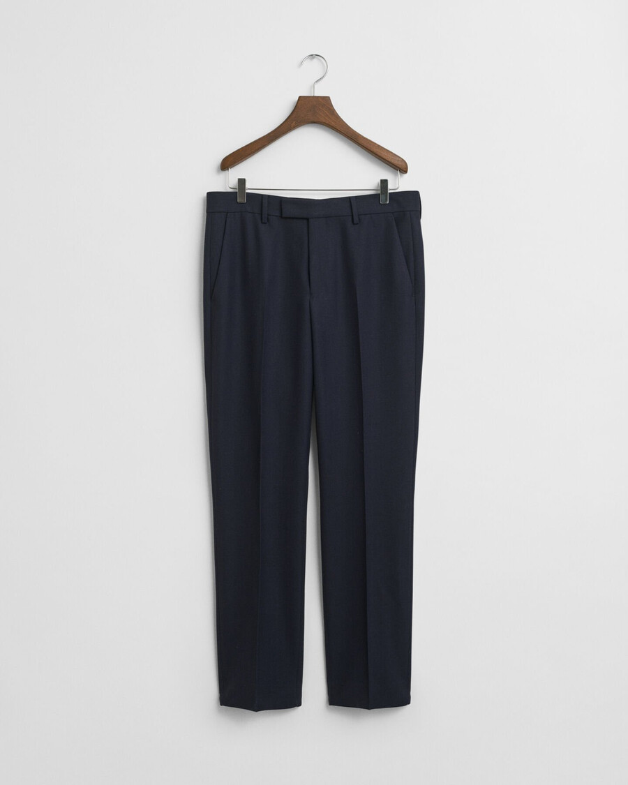 calças de fato de clube slim fit - azul noite