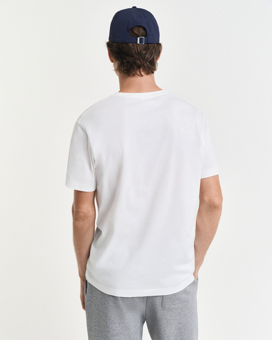 camiseta archive shield - branca