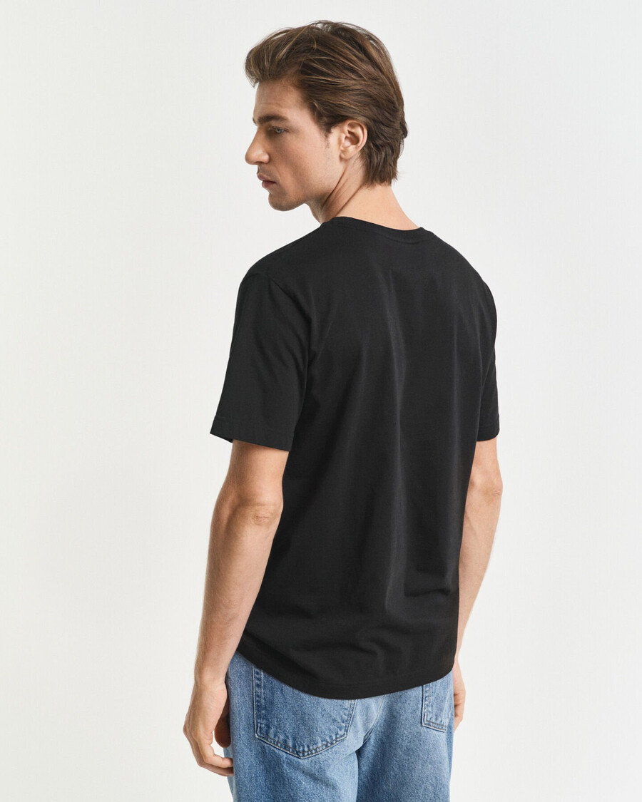 camiseta archive shield - preta