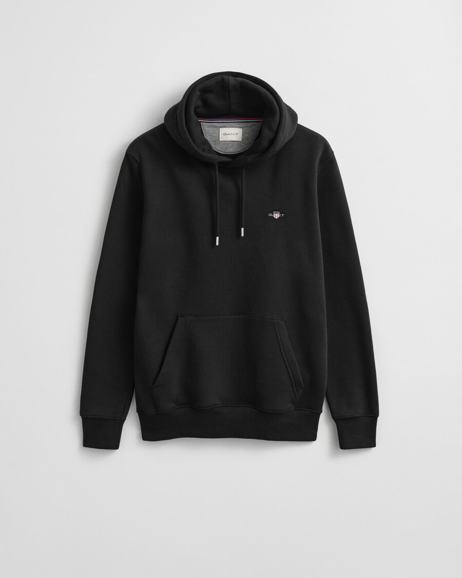 moletom com capuz shield - preto