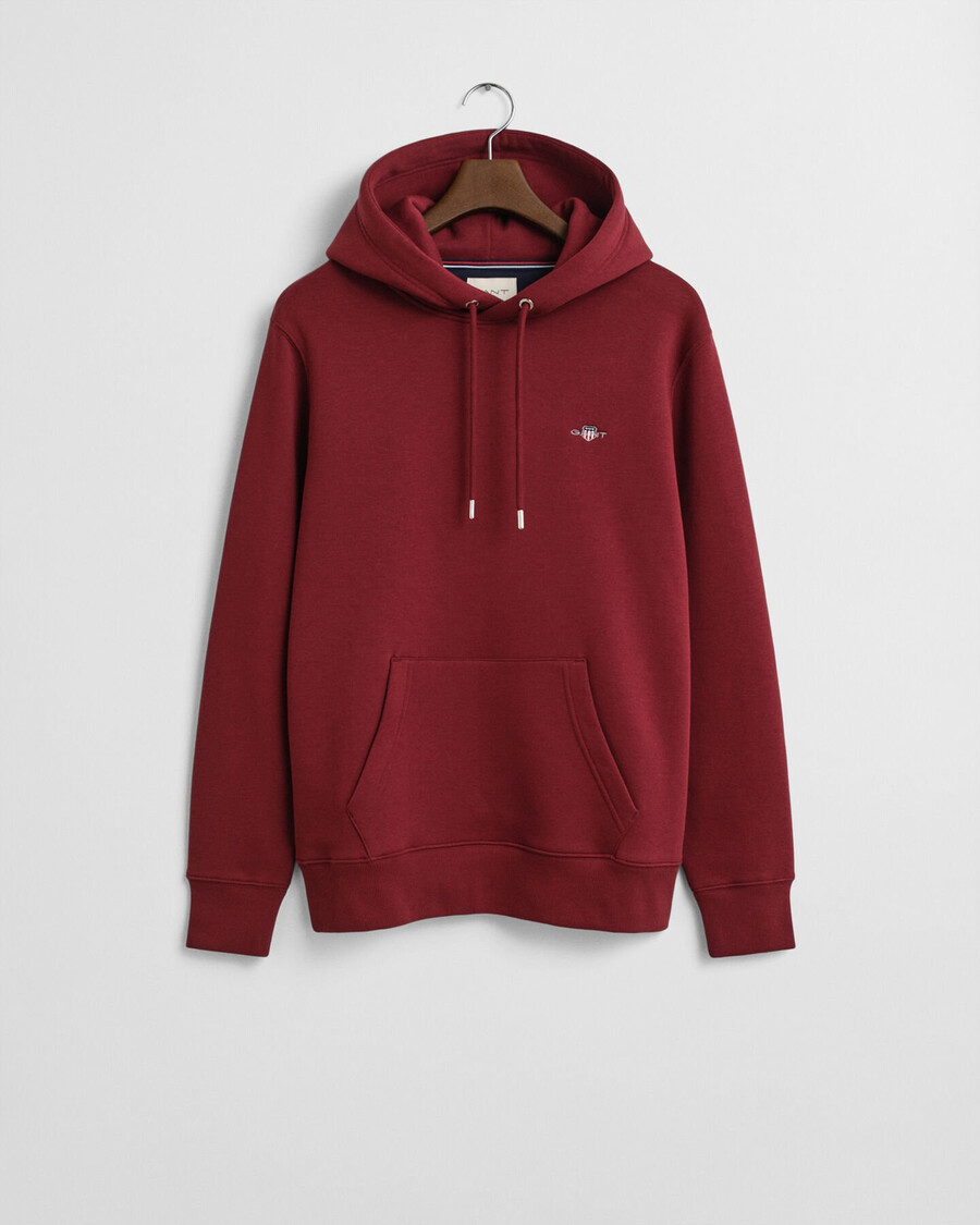 moletom shield - vermelho acolchoado