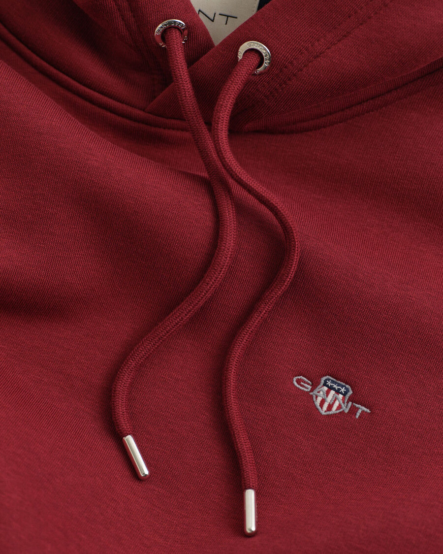 moletom shield - vermelho acolchoado