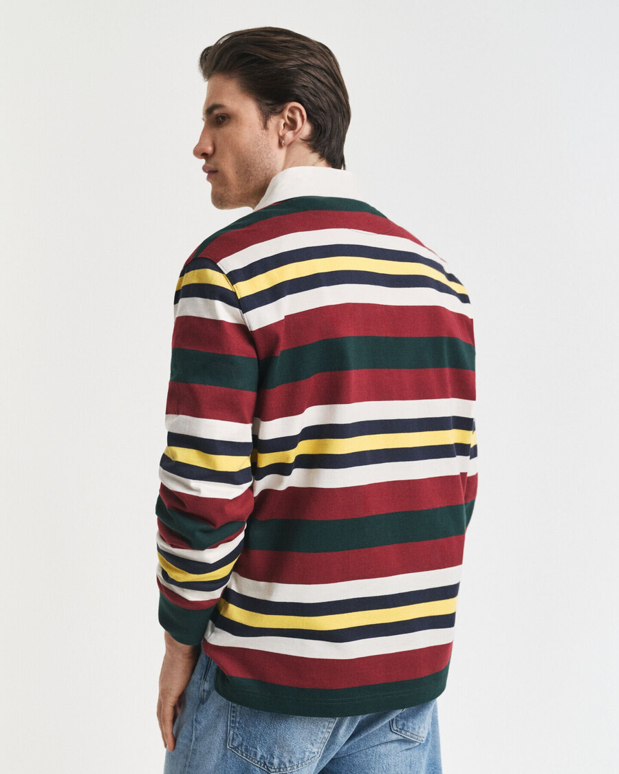 tapete de rúgbi pesado listrado - verde tartan