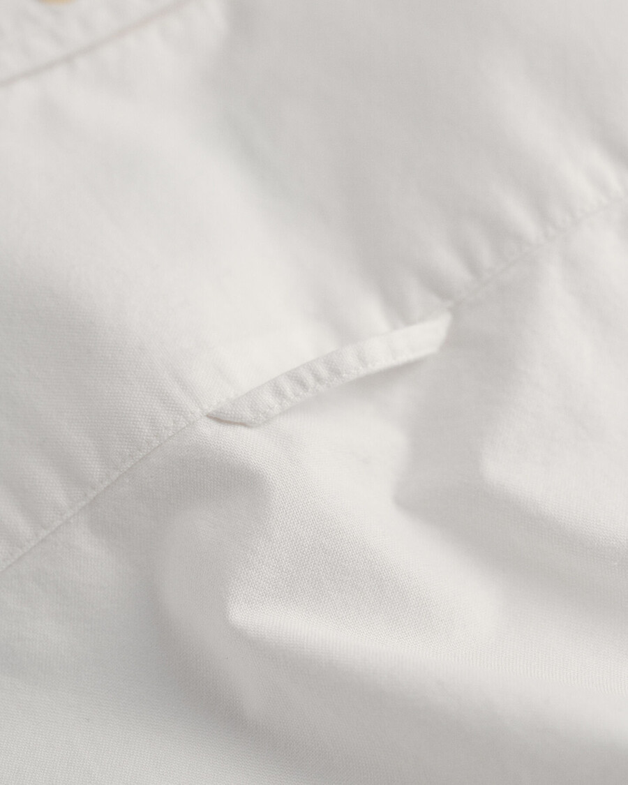 camisa oxford clássica slim fit - branca