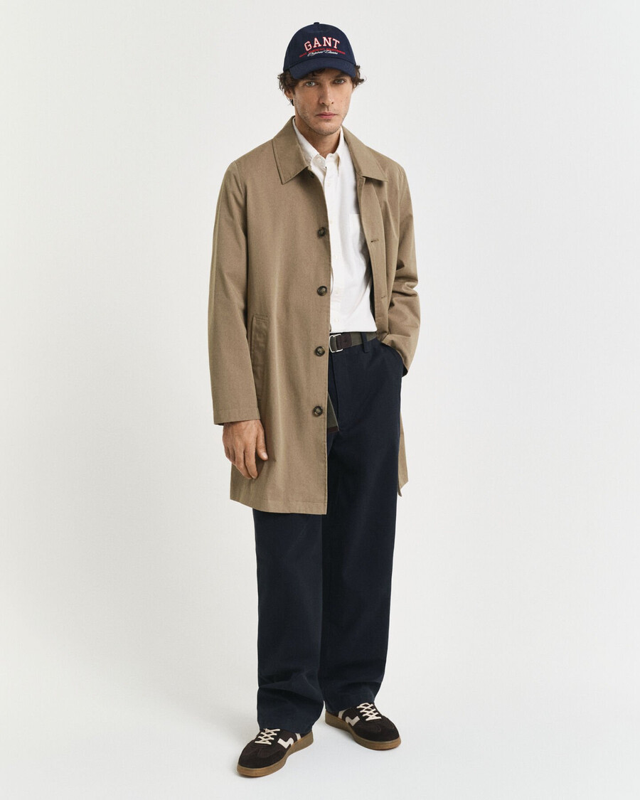 camisa oxford heritage relaxed fit - cor casca de ovo