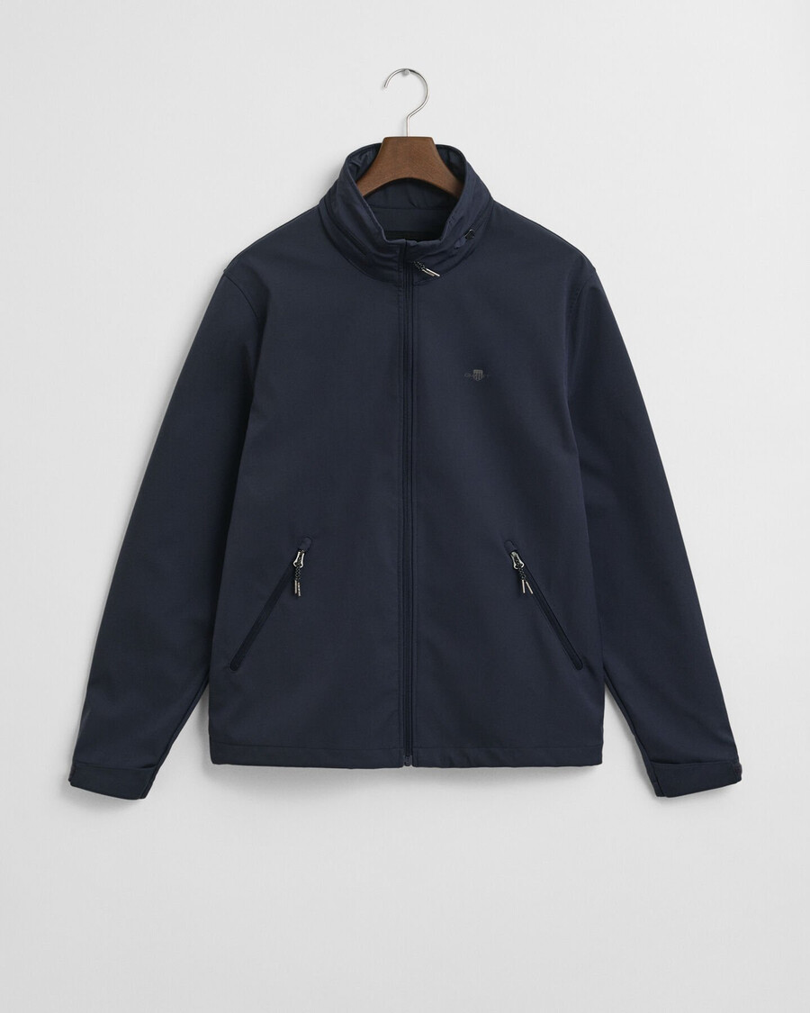 jaqueta soft shell - azul noite