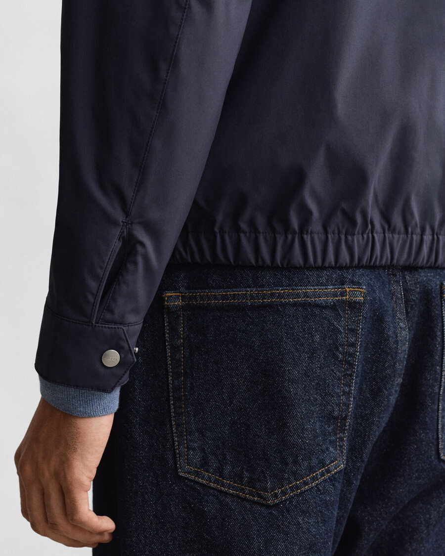 jaqueta harrington leve - azul noite