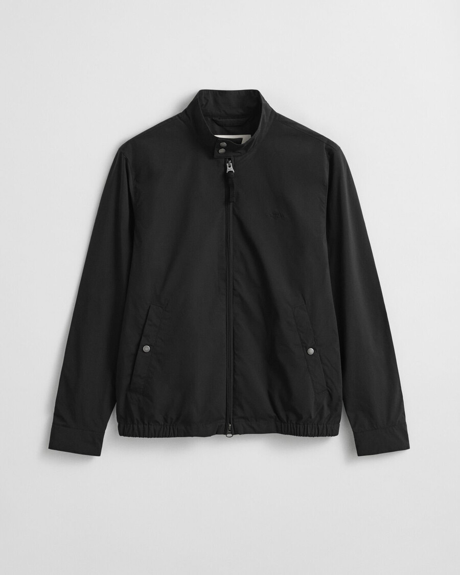 jaqueta harrington leve - preta