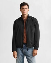 jaqueta harrington leve - preta