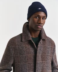 gorro de lã shield - marine