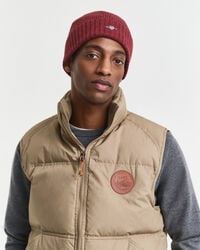 gorro de lã shield - vermelho fofinho
