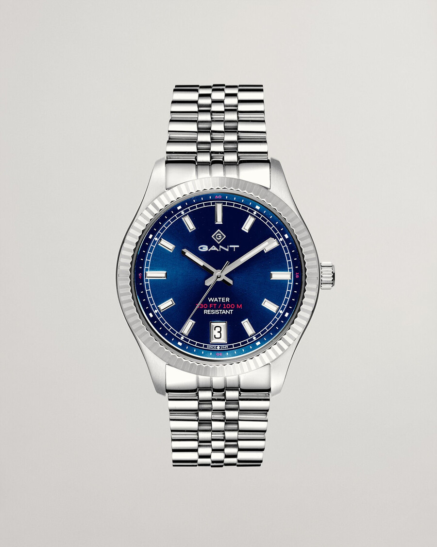 relógio de pulso sussex 44 - azul college