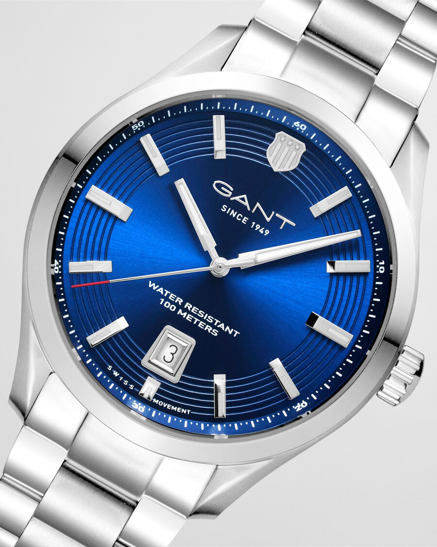 relógio gp415 - azul clássico