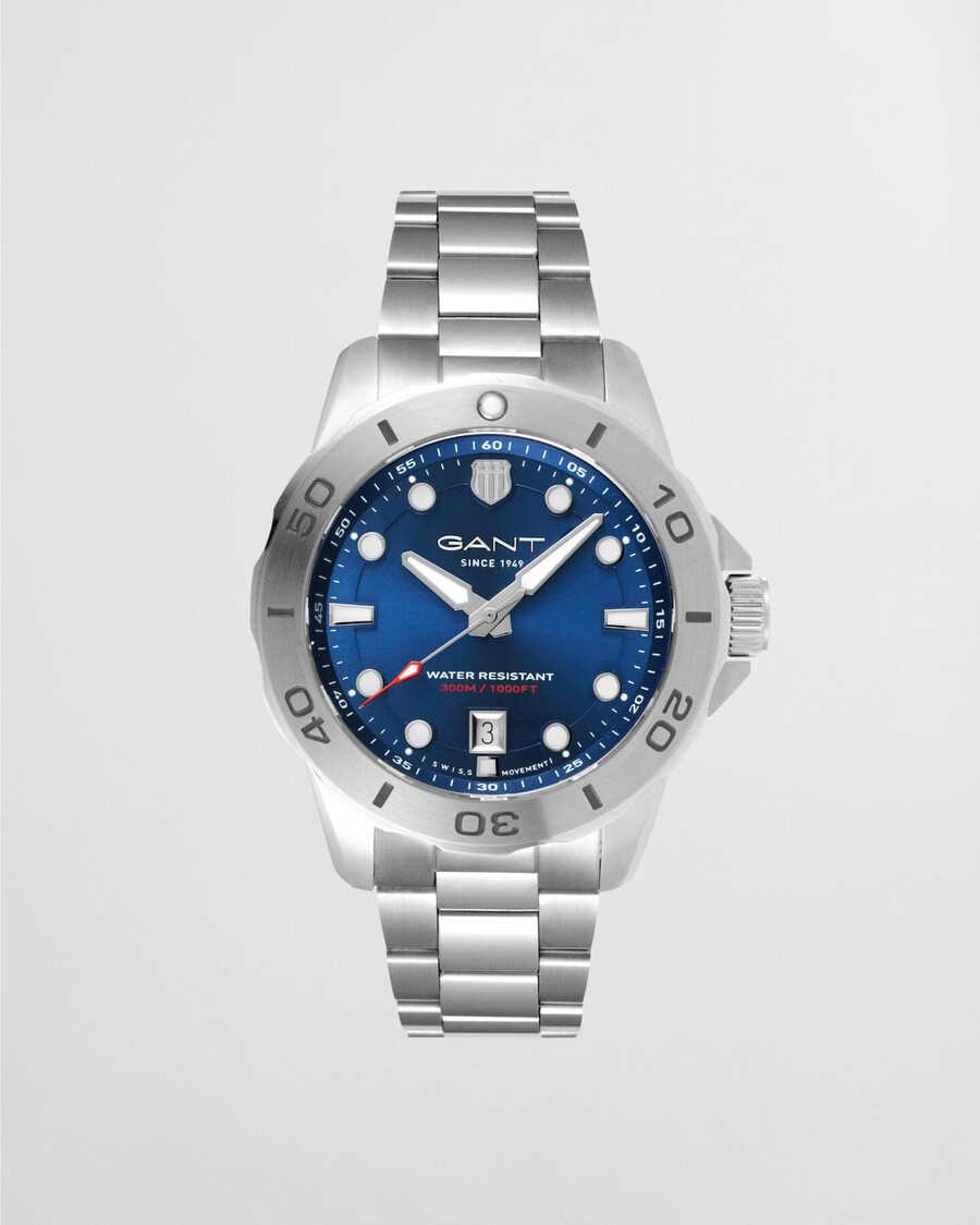 relógio gp301 - azul clássico