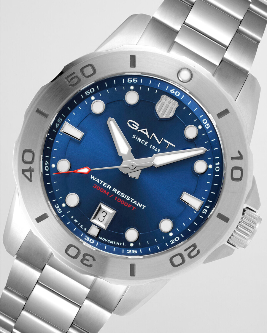 relógio gp301 - azul clássico