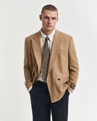 blazer flannel camel club - cáqui quente
