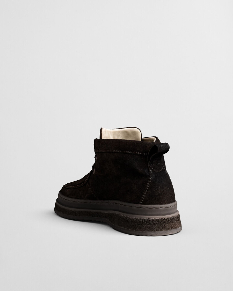 botas de camurça blistown - marrom escuro