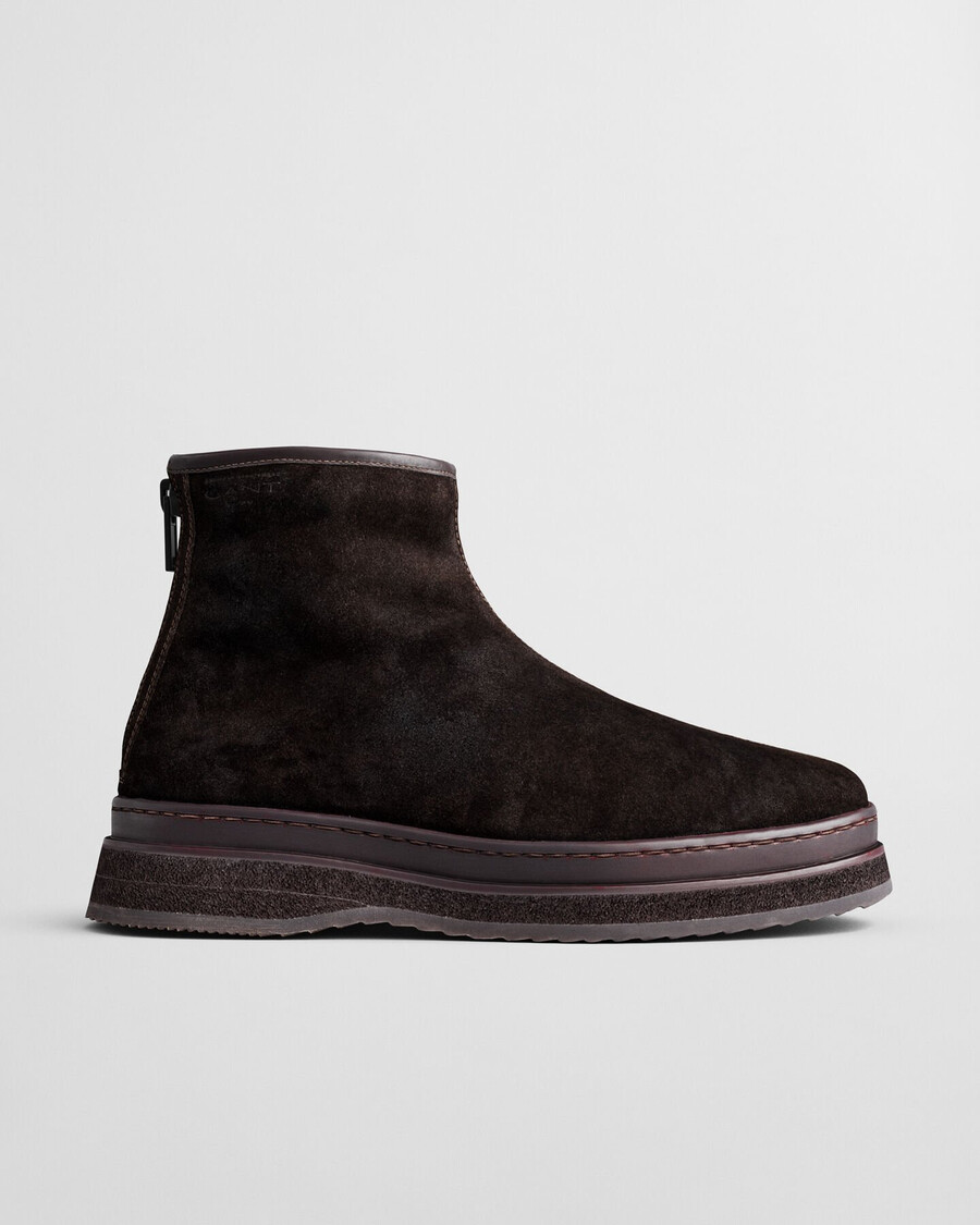 botas de camurça blistown - marrom escuro