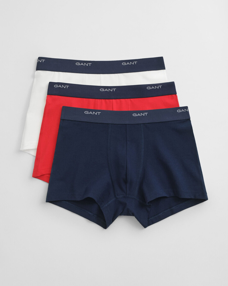 conjunto com 3 cuecas core trunks - multicoloridas