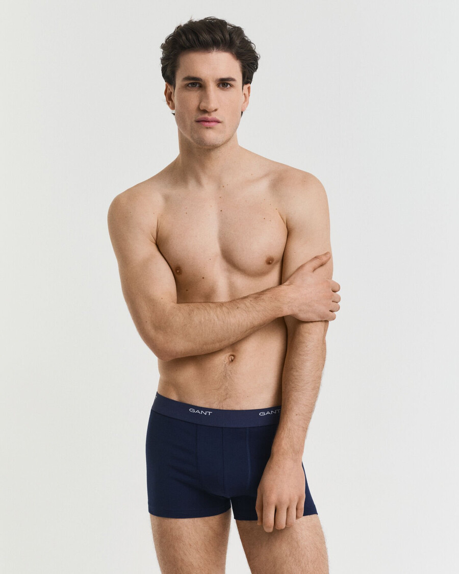 conjunto com 3 cuecas core trunks - multicoloridas