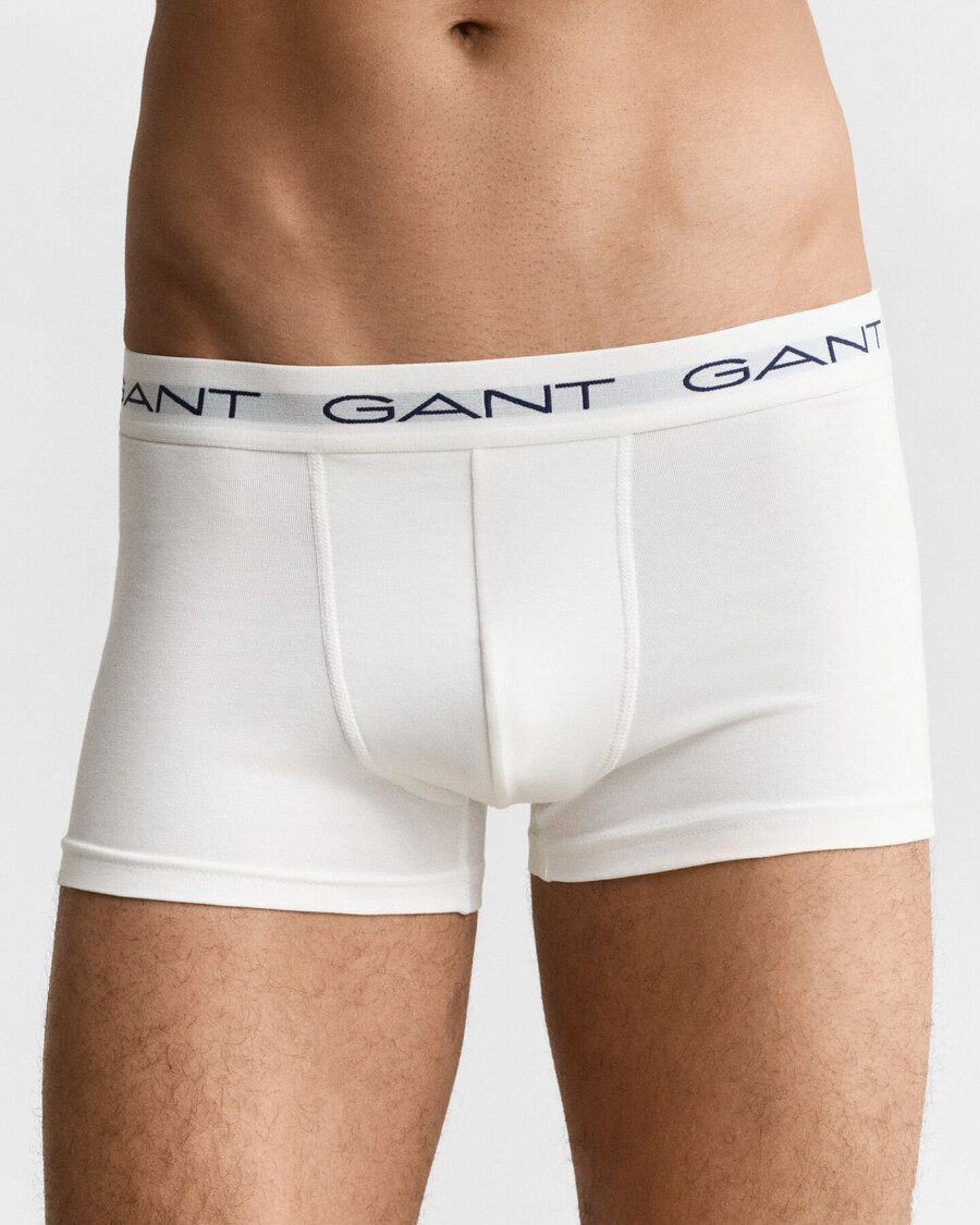 conjunto com 3 cuecas boxer - brancas