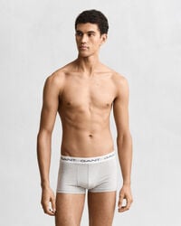 conjunto com 3 cuecas boxer - cinza mescla claro