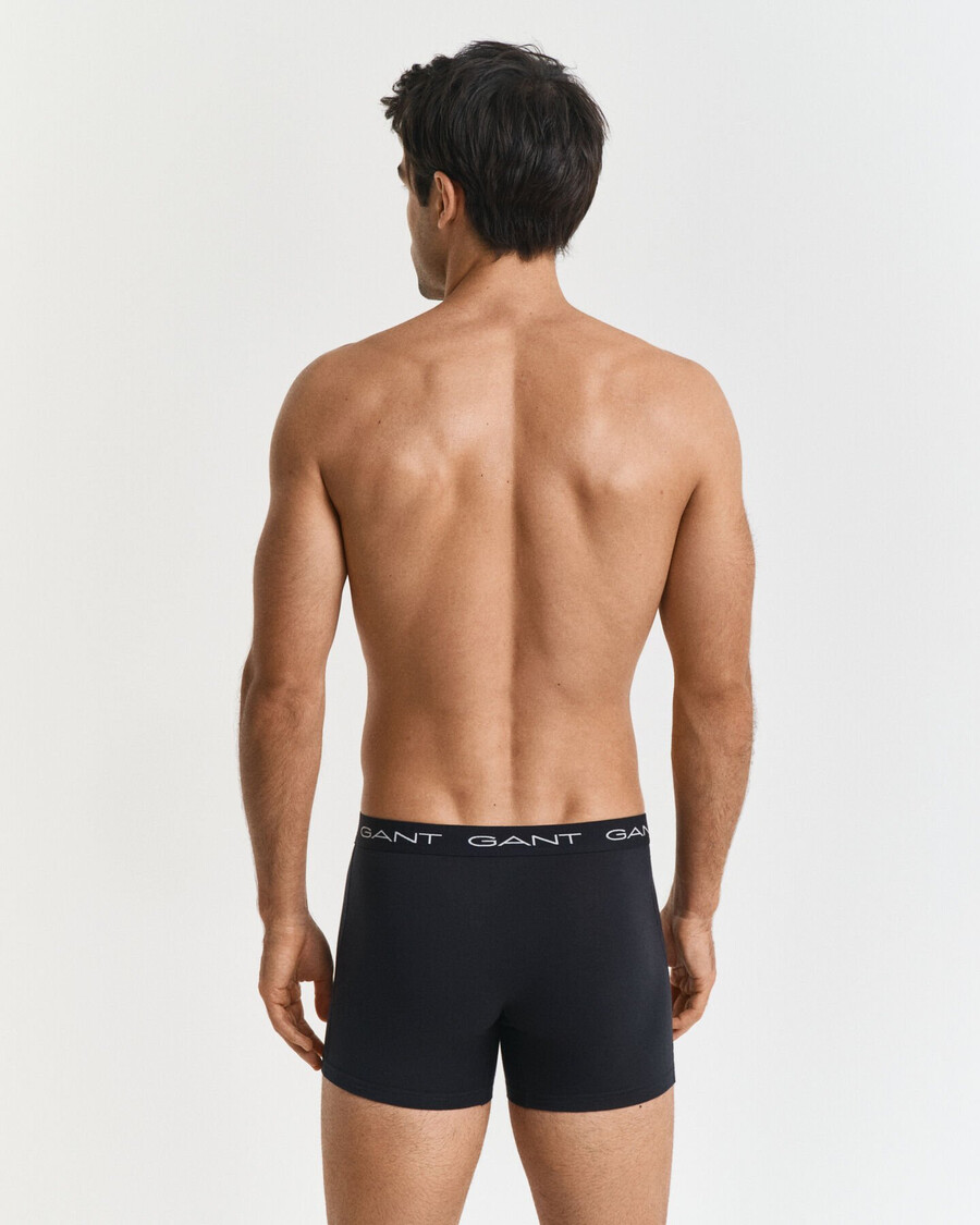 pacote com 3 cuecas boxer - pretas