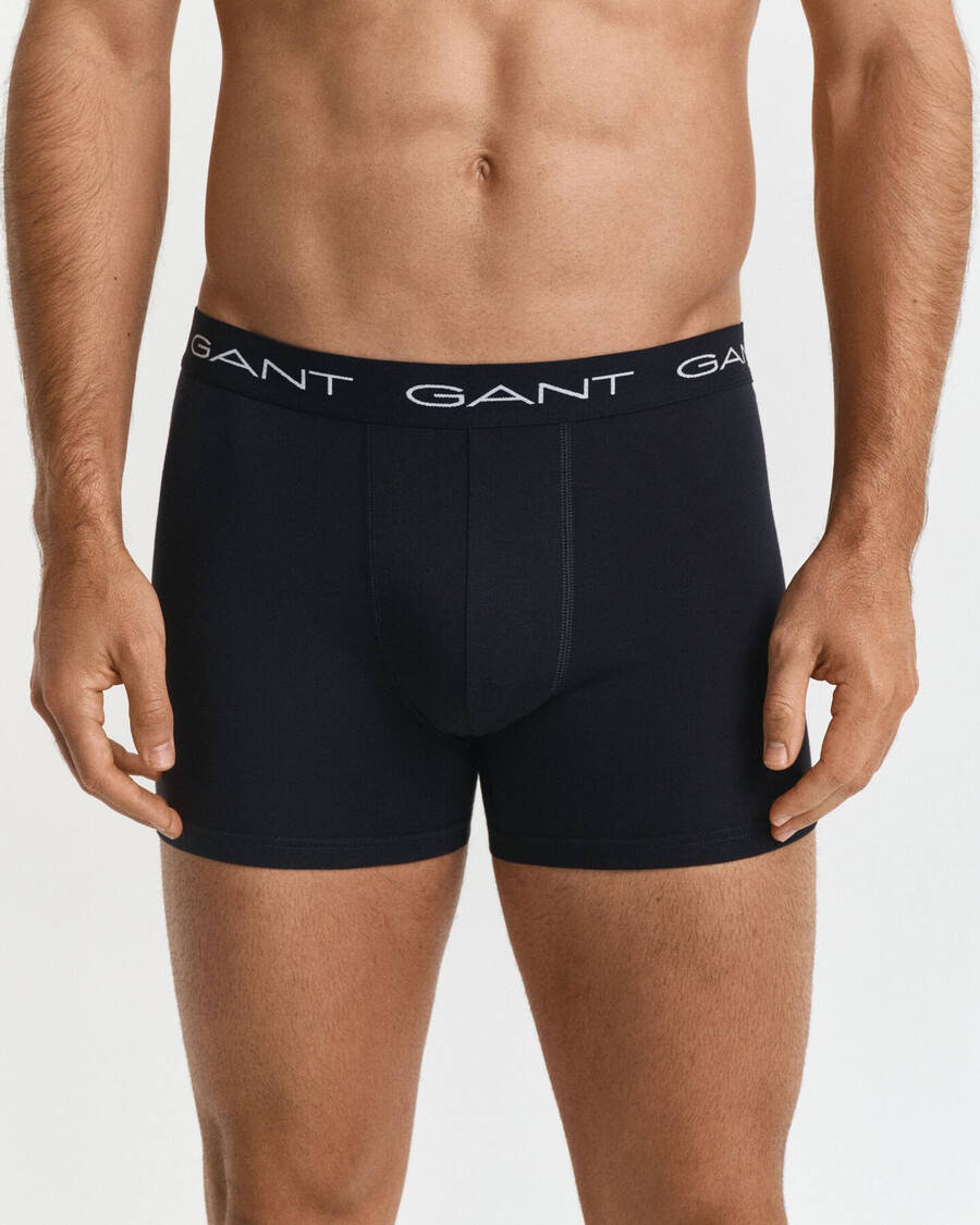 pacote com 3 cuecas boxer - pretas