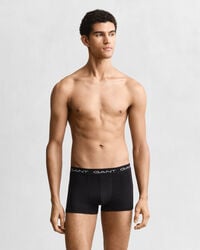 cuecas trunks - pacote com 7 - pretas