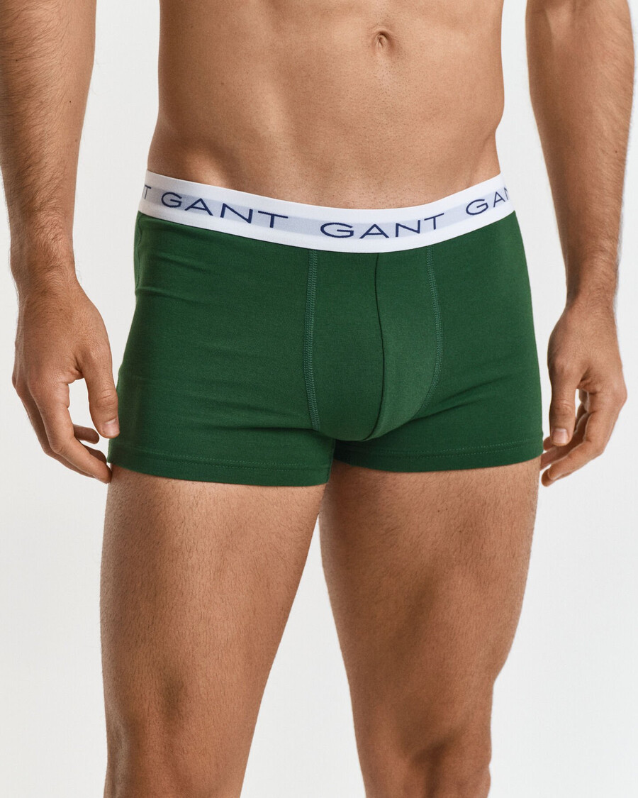 conjunto com 3 cuecas - verde floresta